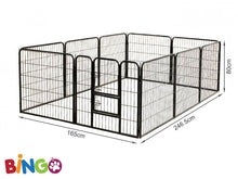 Load image into Gallery viewer, Bingo Dog Pet Play Pen 80 x 80cm - 10 Panel