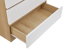 Load image into Gallery viewer, Harris 3 Drawers Tallboy - Oak + White