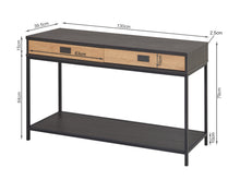 Load image into Gallery viewer, Morris Wooden Console Table - Oak