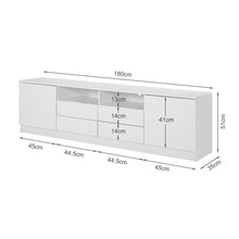 Load image into Gallery viewer, Antler 1.8m Entertainment Unit - White