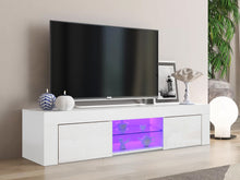 Load image into Gallery viewer, Maize 1.3m LED Entertainment Unit - White