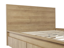 Load image into Gallery viewer, Harris Queen Bed Frame with Storage - Oak