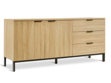 Load image into Gallery viewer, Ocala Sideboard Buffet Table with Drawer - Oak