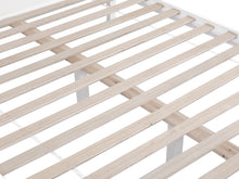 Load image into Gallery viewer, Kamet Double Wooden Bed Frame - White