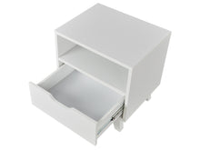Load image into Gallery viewer, Schertz Wooden Bedside Table - White At Betalife
