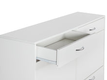Load image into Gallery viewer, Rotoroa 6 Drawer Shoe Cabinet Storage Rack - White