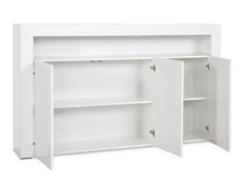 Load image into Gallery viewer, Shiel Sideboard LED Buffet Table Cabinet - White