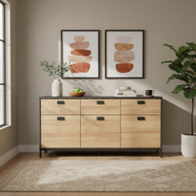 Load image into Gallery viewer, Morris Sideboard Buffet Table - Oak