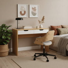 Load image into Gallery viewer, Schertz 100cm Computer Desk - Oak