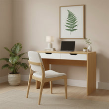 Load image into Gallery viewer, Schertz 100cm Computer Desk - Oak