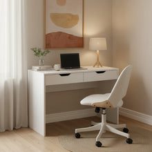 Load image into Gallery viewer, Schertz 100cm Computer Desk - White