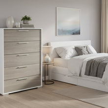 Load image into Gallery viewer, Waipoua 5 Drawer Tallboy - GREY OAK