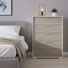 Load image into Gallery viewer, Waipoua 5 Drawer Tallboy - GREY OAK