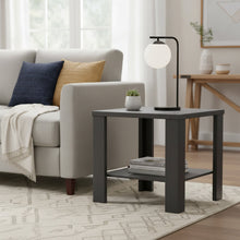 Load image into Gallery viewer, Koda Square Side Table Coffee Table - Black