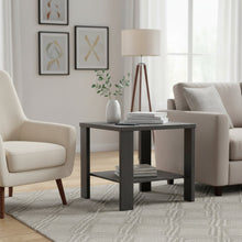 Load image into Gallery viewer, Koda Square Side Table Coffee Table - Black