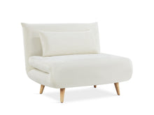 Load image into Gallery viewer, Hastings 1 Seater Fold-Out Sofa Bed - Beige