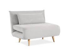 Load image into Gallery viewer, Hastings 1 Seater Fold-Out Sofa Bed - Grey