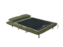 Load image into Gallery viewer, Hastings 2 Seater Fold-Out Sofa Bed - Green