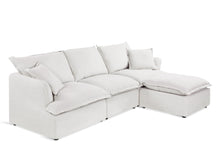 Load image into Gallery viewer, Haworth Modular Sofa - Silver Cloud