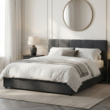 Load image into Gallery viewer, Elizabeth Double Gas Lift Bed Frame - Dark Grey