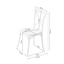 Load image into Gallery viewer, Isaac Dining Chair - Set of 4 - White