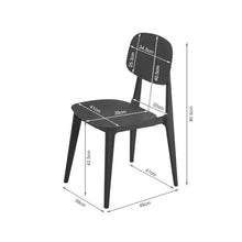 Load image into Gallery viewer, Anthony Dining Chair - Set of 4 - Black