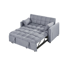 Load image into Gallery viewer, Vida 2 Seater Sofa Bed - Grey