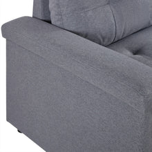 Load image into Gallery viewer, Murphy 3 Seater Sofa Bed with Storage - Dark Grey