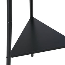Load image into Gallery viewer, Aero Coat Rack with Storage Shelves - Black
