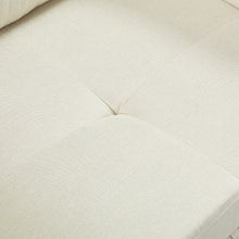 Load image into Gallery viewer, Mist 1 Seater Sofa Bed With Cup Holder And Side Tray - Cream