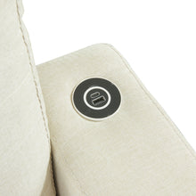 Load image into Gallery viewer, Mist 1 Seater Sofa Bed With Cup Holder And Side Tray - Cream