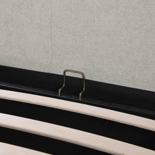 Load image into Gallery viewer, Maro Queen Gas Lift Bed Frame - Linen Beige