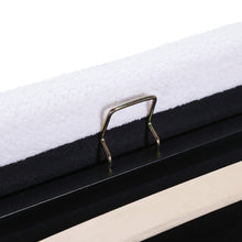 Load image into Gallery viewer, Fomo Boucle Queen Gas Lift Bed Frame - White