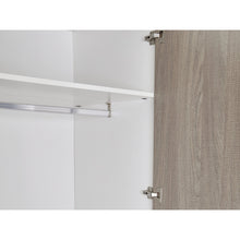 Load image into Gallery viewer, Waipoua Wooden Wardrobe - Grey Oak