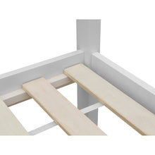 Load image into Gallery viewer, Mayon Single Wooden House Bed Frame - White
