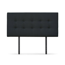 Load image into Gallery viewer, Susan Double Fabric Upholstered Headboard - Black