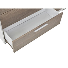 Load image into Gallery viewer, Waipoua 4 Drawer Low Boy with Mirror- GREY OAK