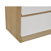 Load image into Gallery viewer, Harris 5 Drawers Tallboy - Oak + White