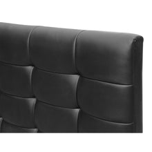 Load image into Gallery viewer, Augusta Super King PU Bed Frame - Black