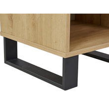 Load image into Gallery viewer, Frohna Wooden Bedside Table Nightstand - Oak