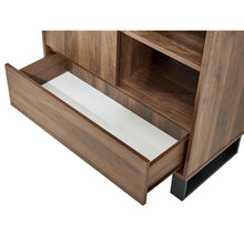 Load image into Gallery viewer, Frohna Bookshelf Cabinet with Drawer - Walnut