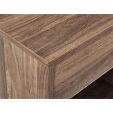 Load image into Gallery viewer, Frohna Wooden Bedside Table Nightstand - Walnut