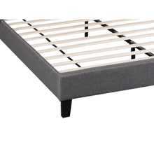 Load image into Gallery viewer, Blane Queen Bed Frame - Dark Grey