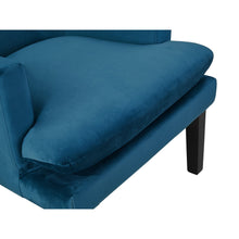 Load image into Gallery viewer, Mila Velvet Armchair - Blue