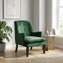 Load image into Gallery viewer, Mila Velvet Arm Chair - Green