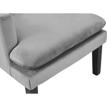 Load image into Gallery viewer, Mila Velvet Arm Chair - Grey