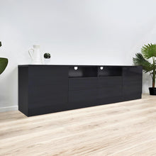 Load image into Gallery viewer, Antler 1.8m Entertainment Unit - Black