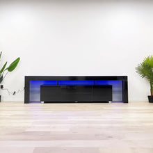 Load image into Gallery viewer, Micco 2m LED Entertainment Unit - Black