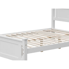 Load image into Gallery viewer, Davraz Queen Wooden Bed Frame - White