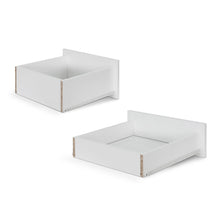Load image into Gallery viewer, Karter Computer Desk with Drawers - White